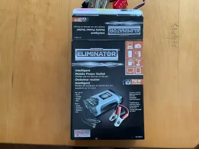 Power up your devices on the go with this lightly ( 5 times) used Motomaster Eliminator 750W Inverte...