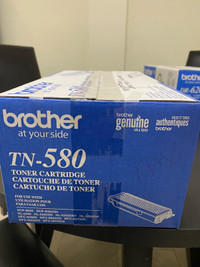 Brother TN-580 Laser Cartridge, High Yield, 7K pages, Black