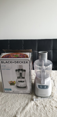 BLACK+DECKER 3-in-1 8-Cup Food Processor, Mutlifunctional