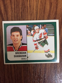 1988-89 Brendan Shanahan Panini hockey rookie sticker (#276)