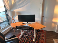 Electric height adjustable standing desk for sale- $200
