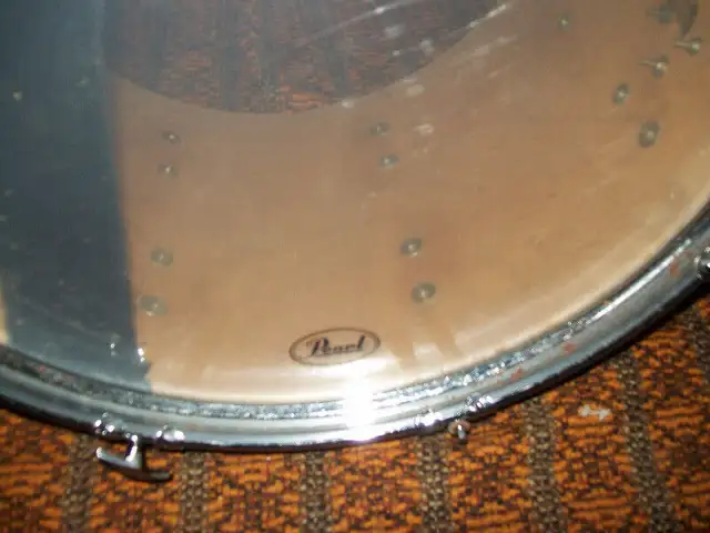 Coronet Deluxe Qualit Vinatage Kick Drum Base 20 1/2" For Parts in Drums & Percussion in Oakville / Halton Region - Image 7
