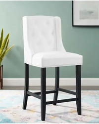 Brand New Leather Counter Stool ( in Box)