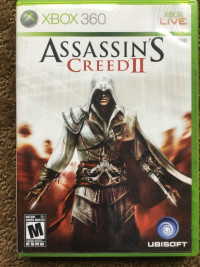 X-Box 360 Game "Assassin's Creed II" by Ubisoft Xbox Live