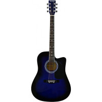 Huntington GA41-BLS 41 Steel String Acoustic Electric Guitar NEW