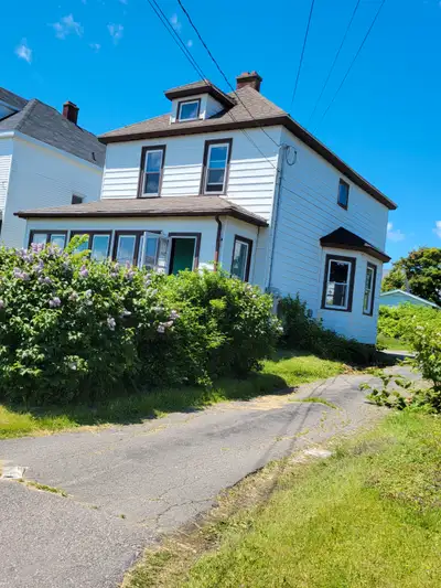 This spacious two bedroom unit is located in downtown Glace Bay near shopping and the main bus line....