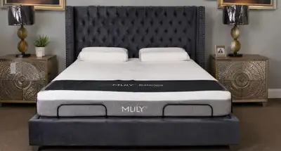 Luxury Velvet Platform Bed, View more