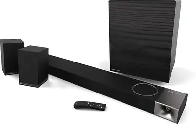 Klipsch Cinema 1200 5.1.4 Dolby Atmos Sound Bar and Surround Sou, View more