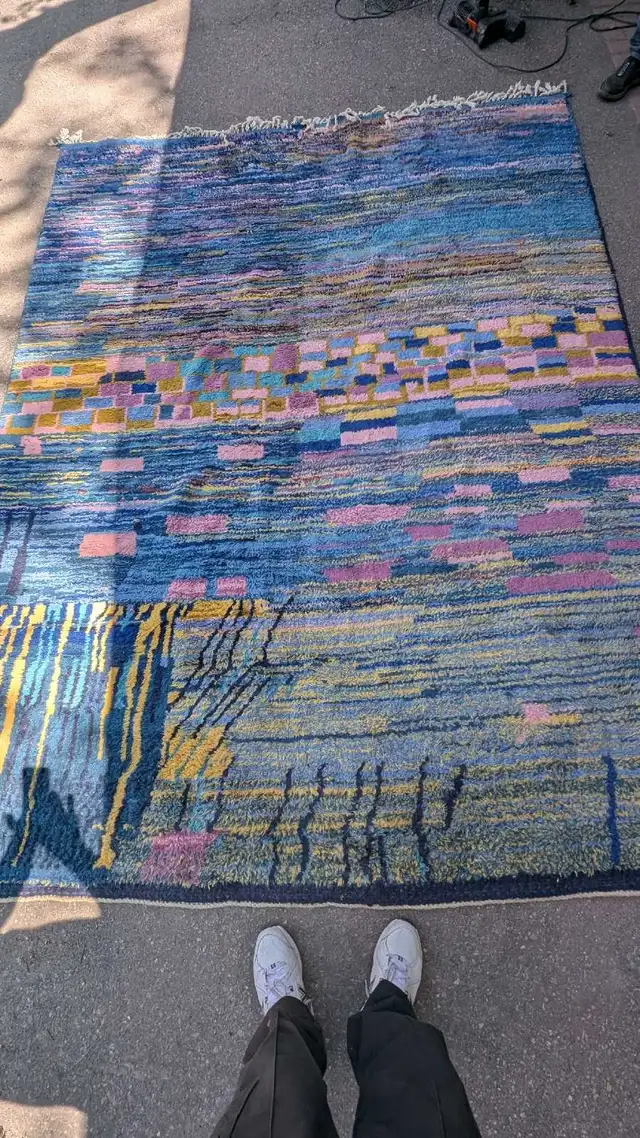 Morrocan Berber Wool Carpet Large
