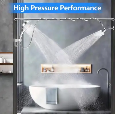 NTPN Dual Shower Head for Couples Chrome New, View more