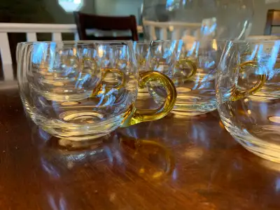 Vintage Birks Glass Punch Set, View more