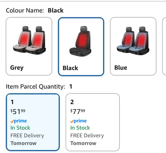 Car Heated Seat Cushion  in Other in Hamilton - Image 3