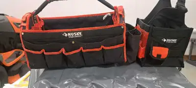 Assortment of tool carry bags,$30,$20,10.