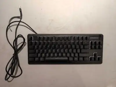 SteelSeries Apex 3 TKL Keyboard, View more