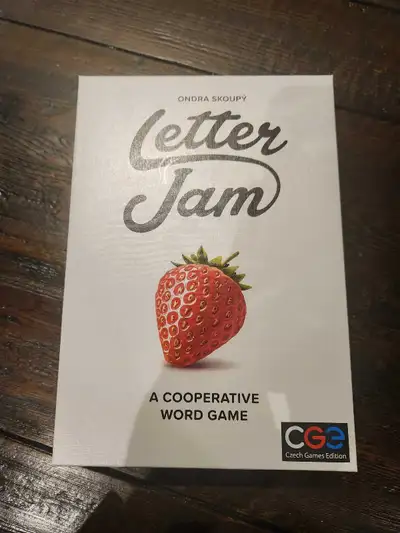 Letter Jam Board Game Excellent condition No pieces missing