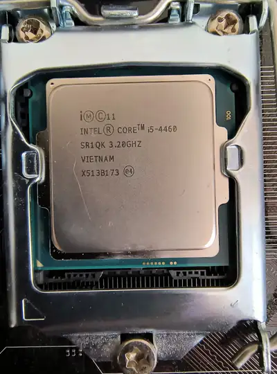 Intel i5 4460 CPU, CPU fan and DDR3 16GB, MSI motherboard board, View more
