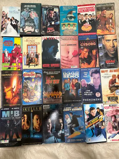 Lot de VHS