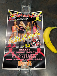 GIRLICIOUS REGINA CONCERT POSTER