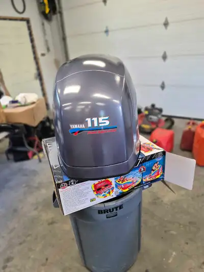 YAMAHA 115 HP 4 STROKE WITH GAUGES AND CONTROLS, View more