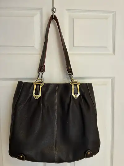Brown Leather Tote- Great American Leather Works, View more
