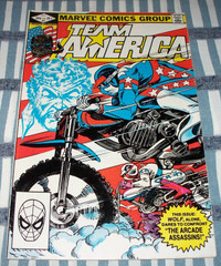 Marvel Comics TEAM AMERICA #4 vs The Arcade Assassins Sept. 1982