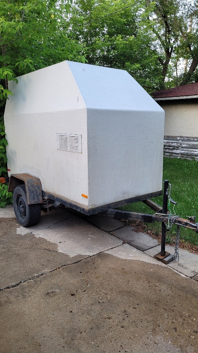 4x8 Enclosed Cargo Trailer Cargo & Utility Trailers Edmonton Kijiji
