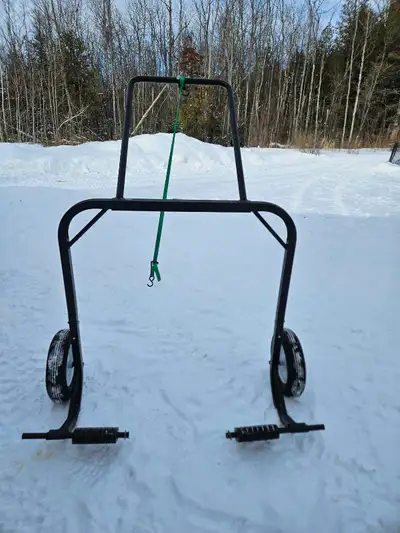 great way to move your sled around....i have no use for it anymore