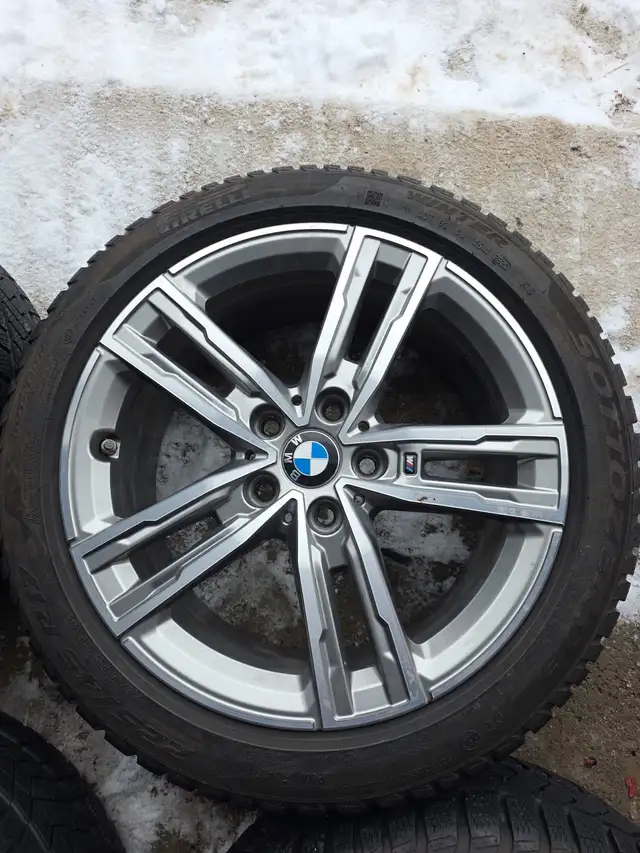 BMW Rims and RF Winter Tires  in Tires & Rims in City of Toronto - Image 2