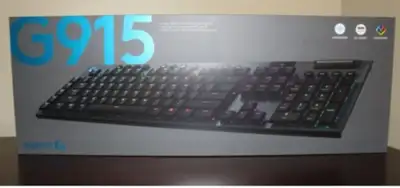 Logitech G915 Wireless Mechanical Gaming Keyboard BRAND NEW!, View more