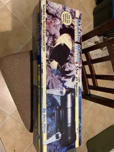 Large uv sterilizer, got it with a large aquarium I bought, doesn’t appear to have been used, I have...