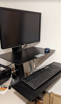 WorkFIT-S workstation assis & debout