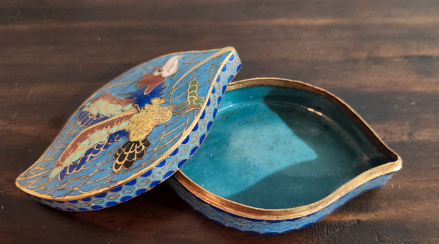 Cloisonné Enamel Jewelry Box in Jewellery & Watches in Kitchener / Waterloo - Image 3