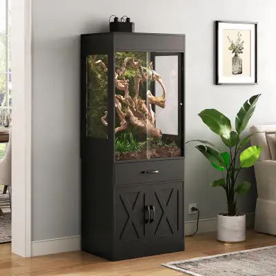 67 Gallon Reptile Tank Cabinet, View more