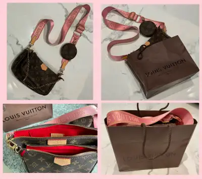 BRAND NEW! 3 pc/LV Monogram Multi pochette accessoires crossbody, View more
