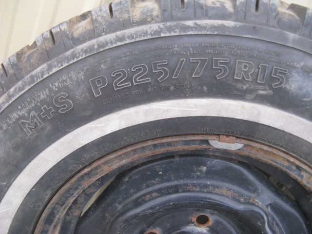 M+S 225/75R15 TIRES in Tires & Rims in Lethbridge - Image 4