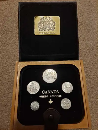 1981 Royal Canadian Mint Specimen 6-Coin Set., View more