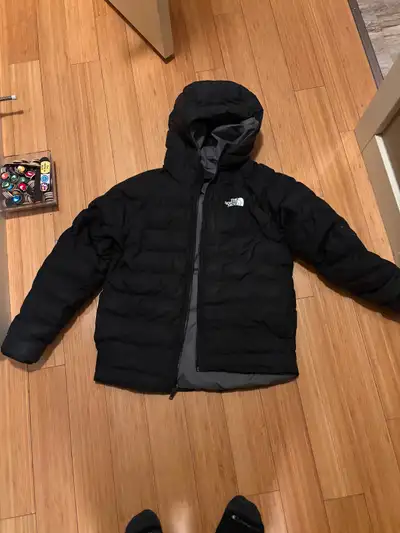 North face puffer jacket youth large, View more