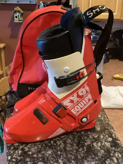 Vintage Salomon SX 91 Equipe Alpine Ski Boots, View more
