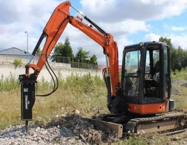 Mini Excavator rental $180 in Heavy Equipment in Fredericton - Image 3