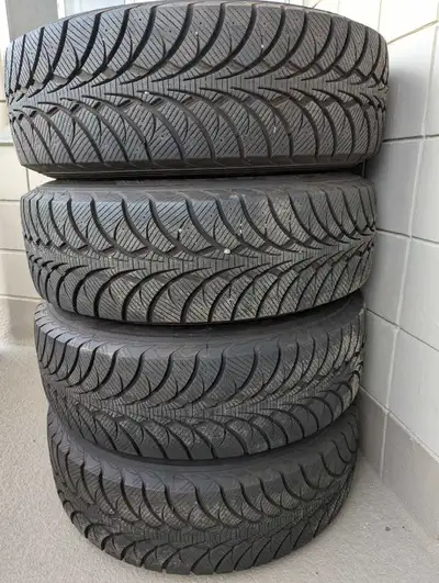 4 Goodyear winter command tires 255/70r18 like new used one season. Asking $1000 or best offer. Remo...