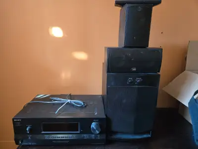 Sony reciver and PSB speakers, View more