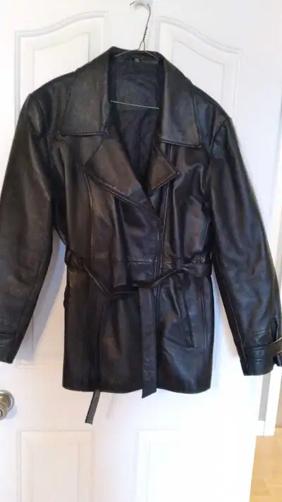 ladies insulated leather jacket, View more