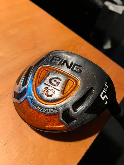 PING G-10 - #5 Driver 18.5 degree - Right Hand Stiff shaft, View more