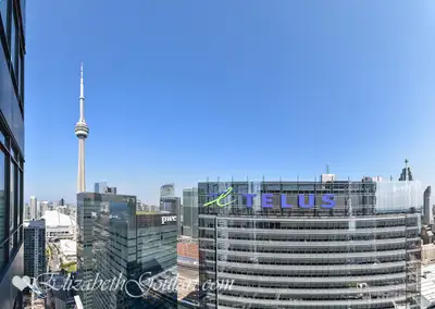 65 BREMNER BLVD - MAPLE LEAF SQUARE - 2 BEDROOM+STUDY W/PARKING