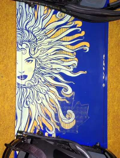 Santa Cruz Women's X152 SCC Freestyle Snowboard with Graphics, View more