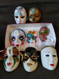 Vintage, Masks collection for sale.