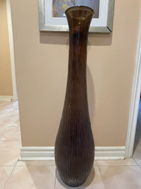 Tall Glass Vase - 100 cm