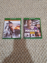 Xbox One Games - Battlefield 4, Madden NFL 25