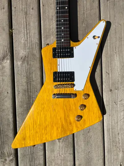1959 Korina Explorer Replica Sonicguitars Italy, View more