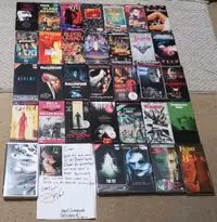 Rare Horror VHS Movies(Prices In The Description)